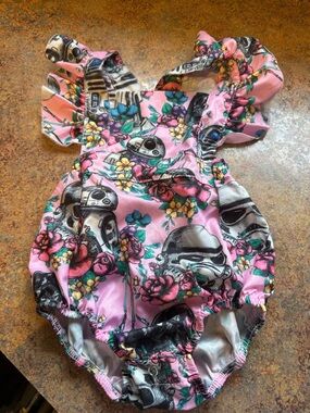 Star Wars baby romper